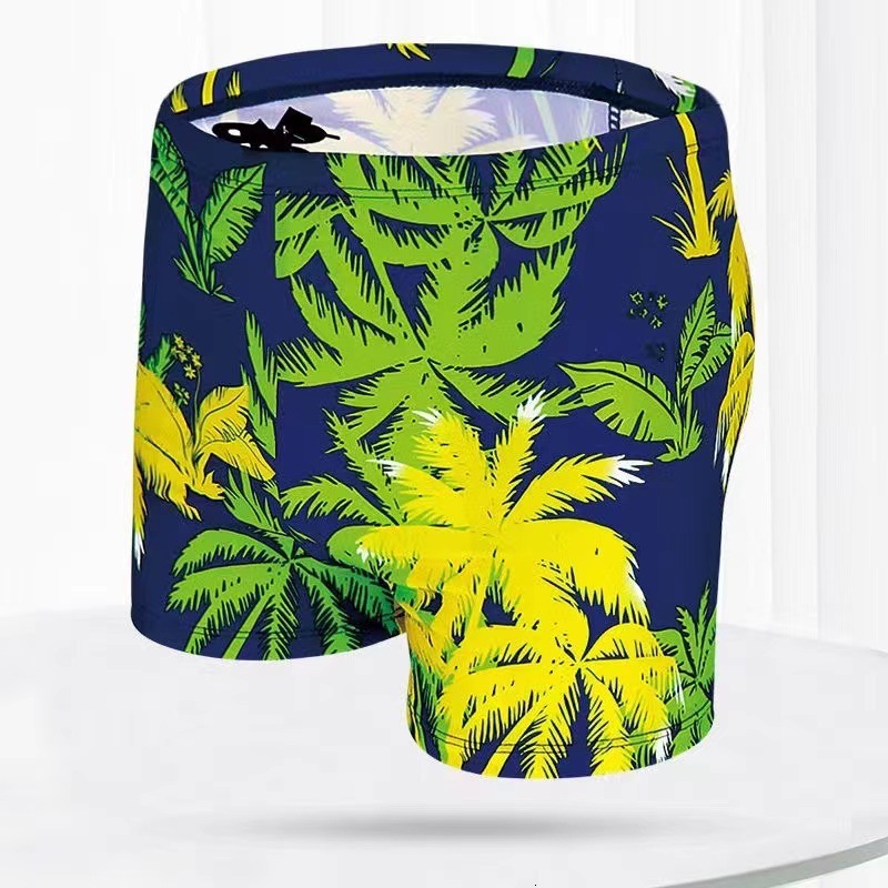 Brand High Quality New Style Free Delivery Designer Bag Printed flat corner comfortable and fashionable, quick drying hot spring beach swimsuits, men&