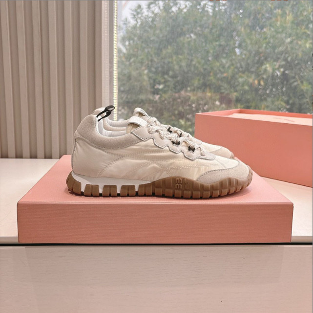 Casual Shoes Women Tyre Sneakers Technical Fabric Suede Casual Shoes Breathable Mesh Trainers Elegance Sport Style Rubber Sole Shoes