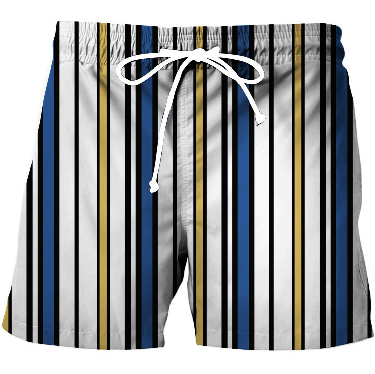 Top quality Brand High Quality New Style Free Delivery Designer Bag 3D digital printed casual shorts, men's multi style shorts