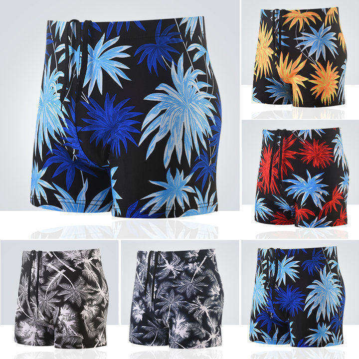 Quality New Style Free Delivery Designer Bag Summer New Men's Beach Pants Anti Awkwardness Trend Fashion Quick Drying Printed Flat Angle Swimming