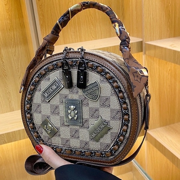 free shipping fashion bags designers for womens 2025 new high-end fashion printed handbag casual versatile single shoulder diagonal cross bag