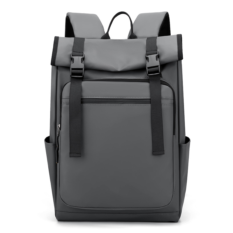 Folding roll-up backpack street trend backpack men's and women's casual backpack backpack commuter schoolbag women