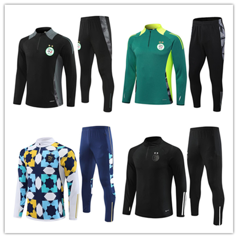 2024 2025 Algeria tracksuit soccer sets Survetement 24 25 Algerie MAHREZ BENNACER Maillots de Foot men kids Football Shirt training suit sportswear jogging sets