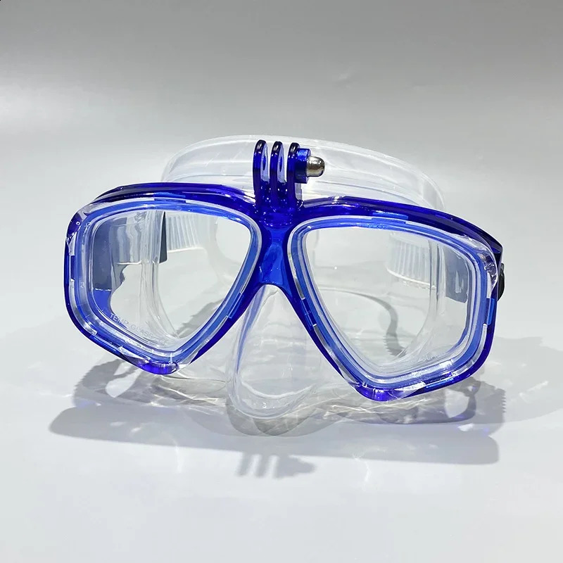 Professional underwater diving mask scuba goggles suitable for small sports camera fully dry 250321