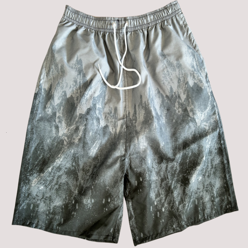 Brand High Quality New Style Free Delivery Designer Bag Summer Speed Dry Beach Pants For Men, 5% Casual Big Head Sports Surfing Fashion Thin Men'