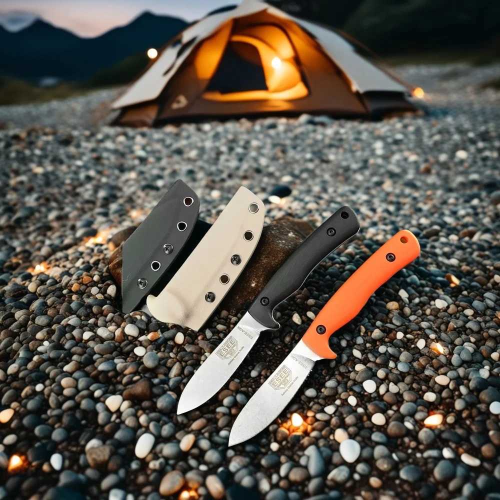 ESEE AGK Camping Hunting Small Straight Knife Light Outdoor Hiking Tactical Knife D2 Fixed Blade G10 Handle Y250329