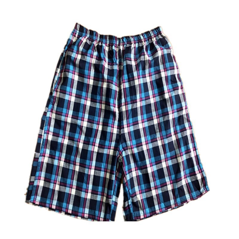 Quality New Style Free Delivery Designer Bag Summer Checkered Beach Pants, Middle-aged And Elderly Casual Drifting Sports Shorts, Men's Loose Hom