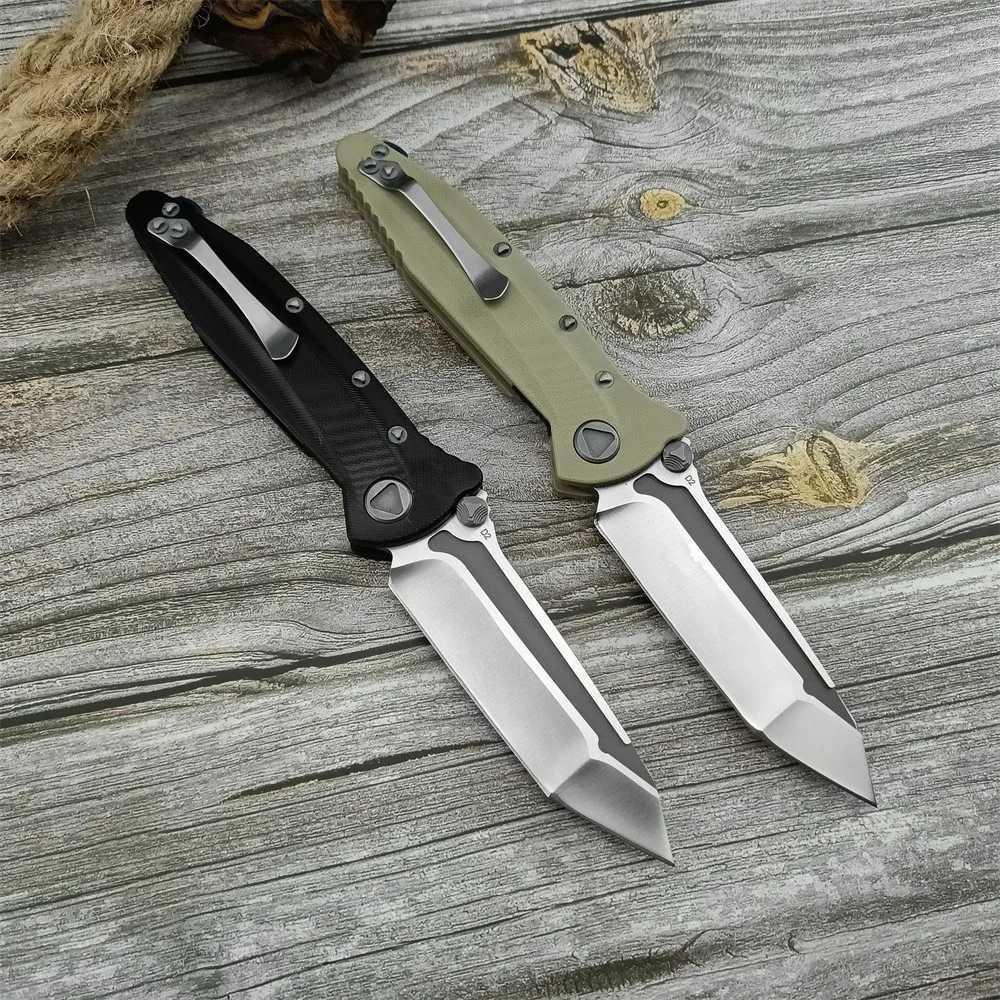Eafengrow EF55 Folding Knife D2 Blade G10 Handle Hunting Tactical Knife Camping Survival Pocket Knife Practical EDC Multi Tool Y250329
