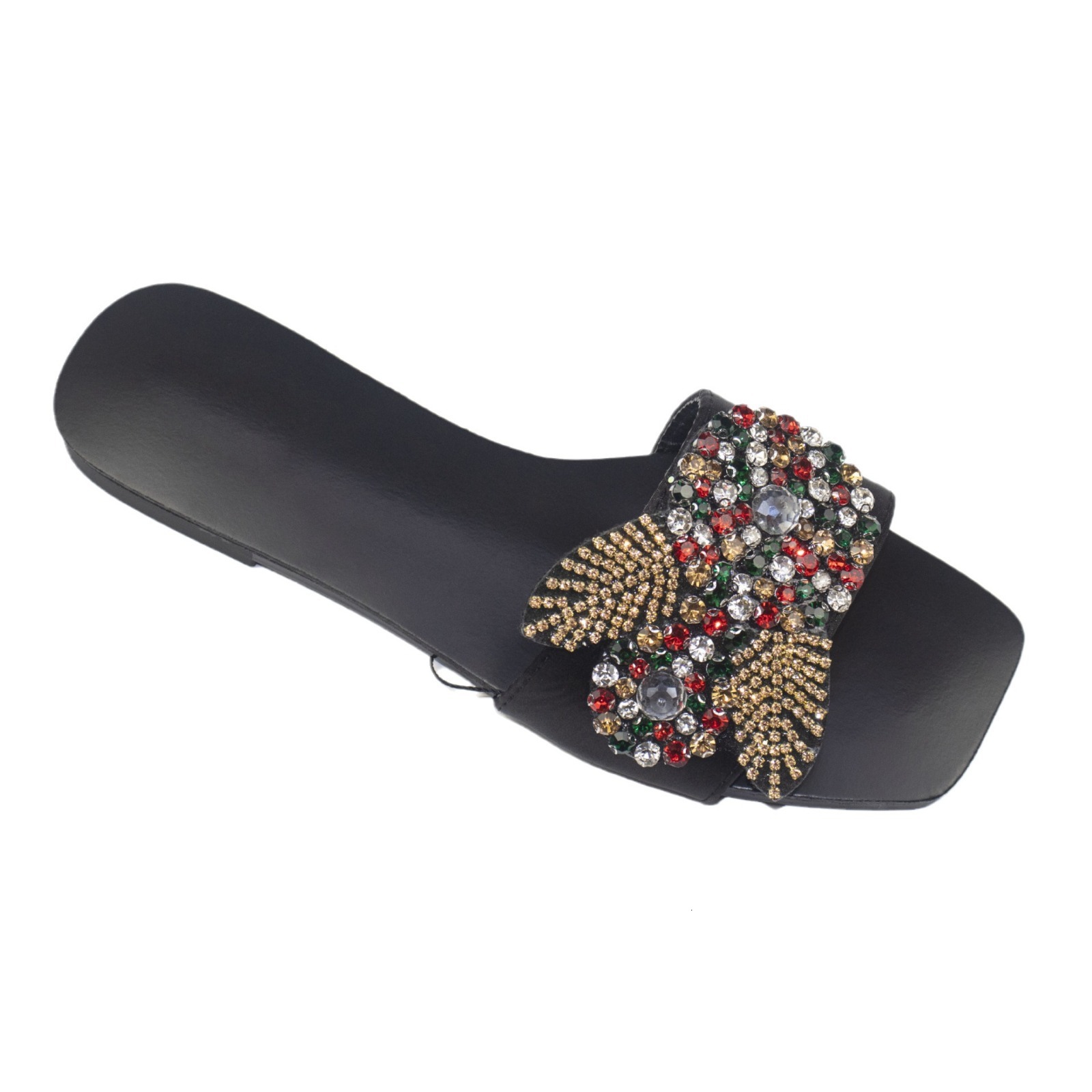 Designer Sandals Za 2025 New Fashionable Personalized Design Water Diamond Sandals Outdoor Casual Slippers Women's Shoes Slippers Beach Sandals