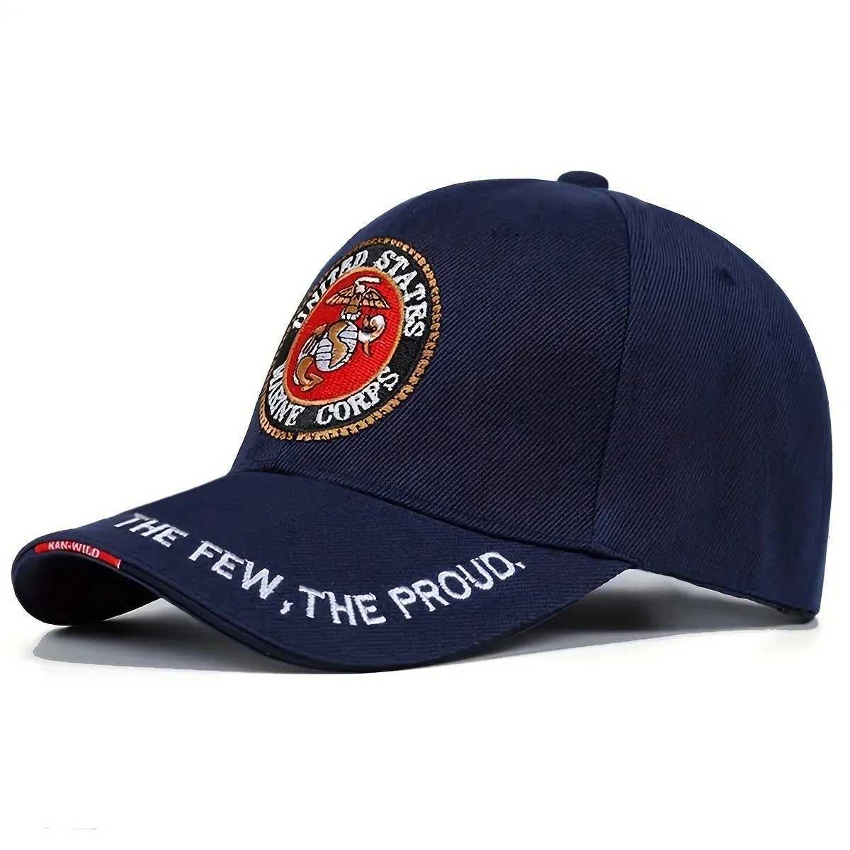 Marine Corps Commemorative Baseball Cap Outdoor Military Camouflage Baseball Cap Embroidered Navy SEAL Cap Z250329