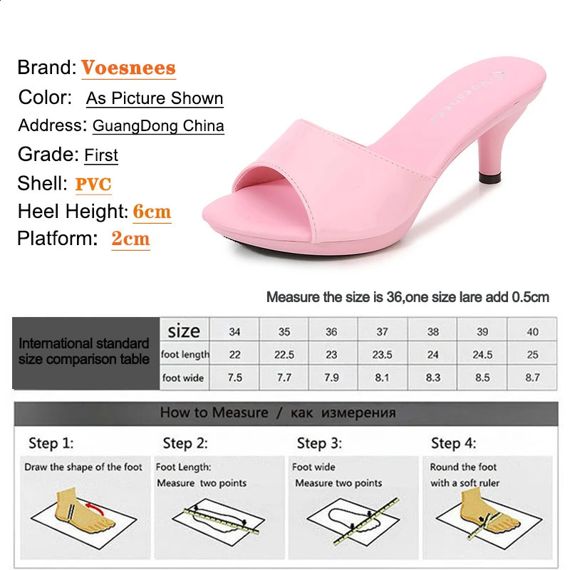 Women Slippers Mule Clear Heels Patent Leather Slippers Sandals Sexy Crystal Heels Pointed Toe Slides Party Shoes Woman 250328