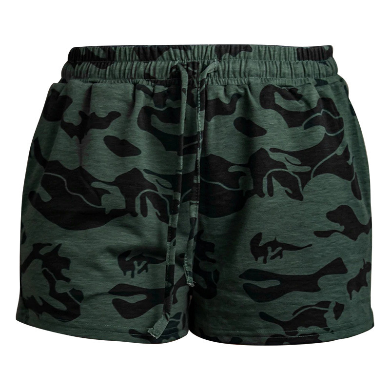 Top quality Brand High Quality New Style Free Delivery Designer Bag 2025 New Summer Printed Stretch Women's Casual Pocket Camouflage Shorts