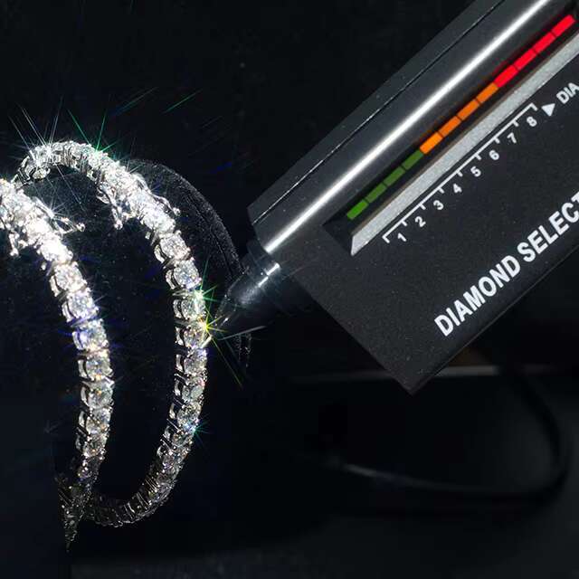 Hot Sale Pass Diamond Tester 925 Silver VVS Moissanite Diamond 3mm 4mm 5mm Moissanite Tennis Bracelet for Men Women Custom 6.5mm