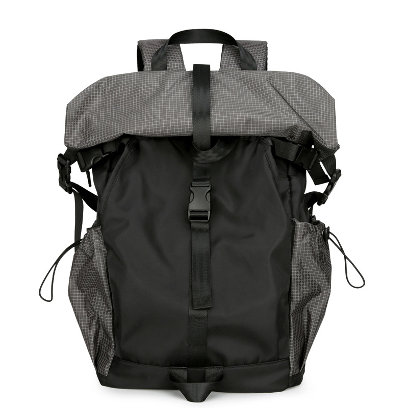 Trendy backpack for men folding roll-up backpack for outdoor travel backpack Casual backpack 2025s hot