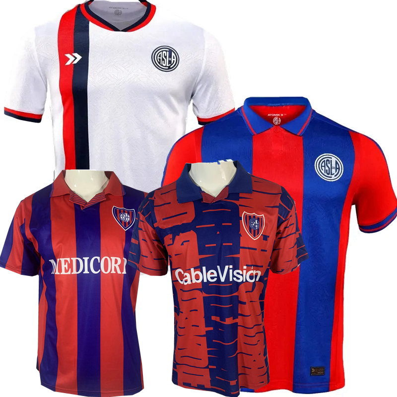 2025 2026 San Lorenzo de Almagro Soccer Jerseys VOMBERGAR CERUTTI IRALA BRAIDA LEGUIZAMON BARRIOS MUNIAIN 1994 1995 1996 retro football shirt