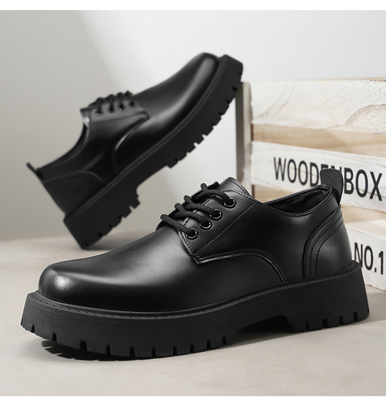Free shipping 2025 Sneakers new men casual shoes fashion loafers thick soled waterproof trendy shoes