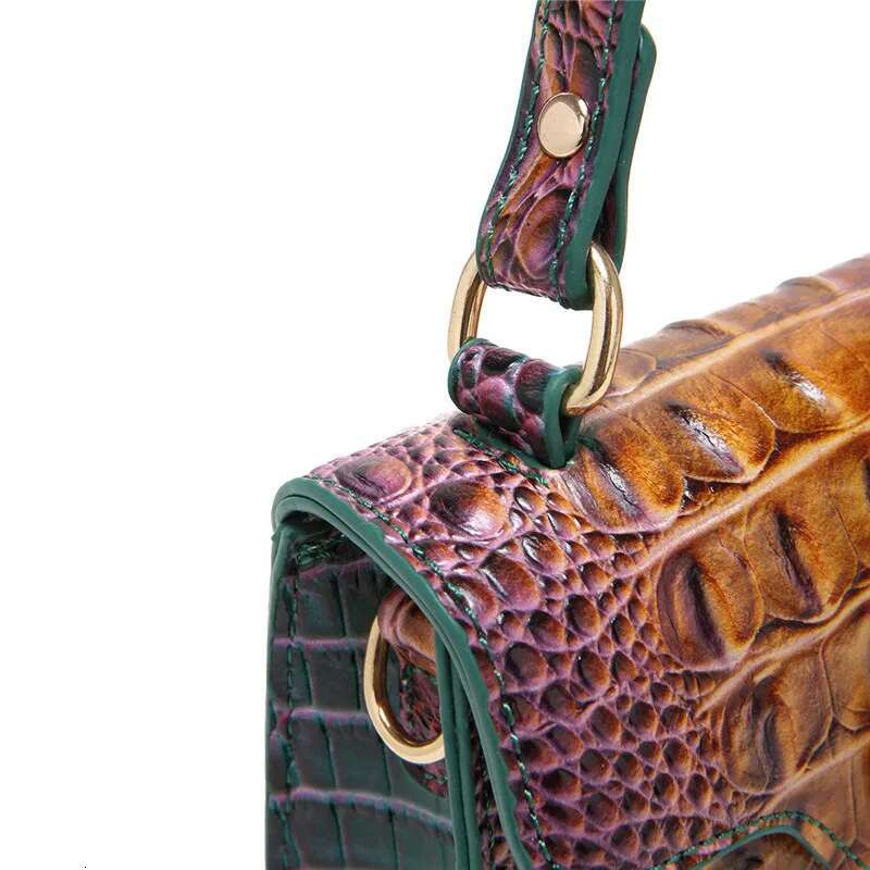 XMESSUN New Trendy Crocodile Pattern Handbags For Women 2025 Fashion Designer Ladies Chain Shoulder Messenger Crossbody Bag
