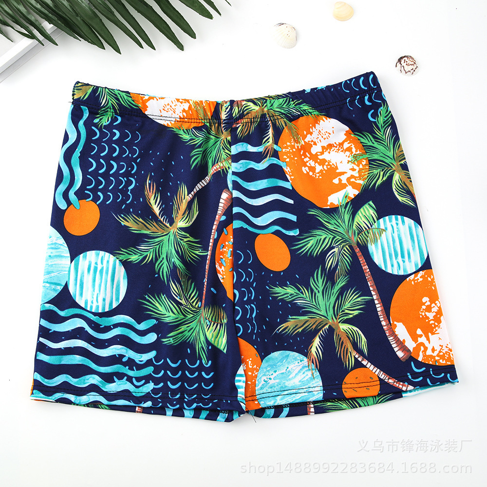 New Style Free Delivery Designer Bag Men's Oversized Trunks, 3/4 Adult Hot Spring Milk Silk Beach Pants, Quick Drying Elastic Close Fitting Inner