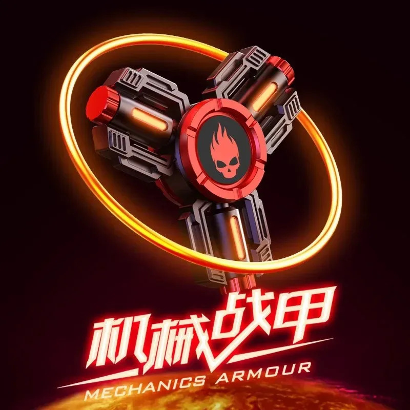 Fidget Toys Metal Hand Spinner Desk EDC Luminous Gyro scope Stress ADHD Relief Creative Toys for Men Adults Kids Antiestres 250328