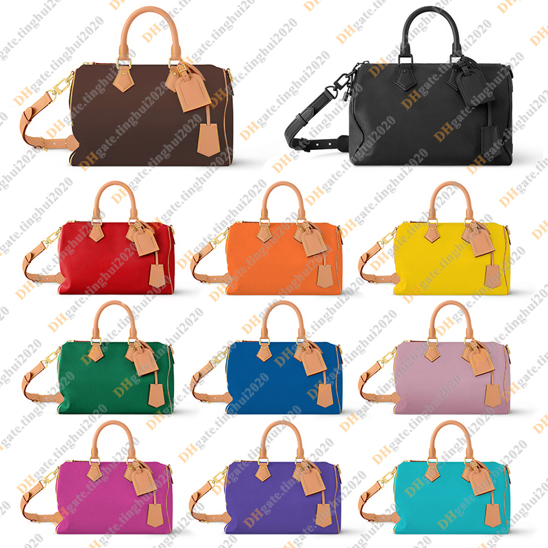 Unisex Fashion Casual Designe Luxury SP P9 30CM Boston Bag Totes Handbag Shoulder Bags Crossbody Top Handbag Bag TOP Mirror Quality M14077 M14067 M21108 Pouch Purse