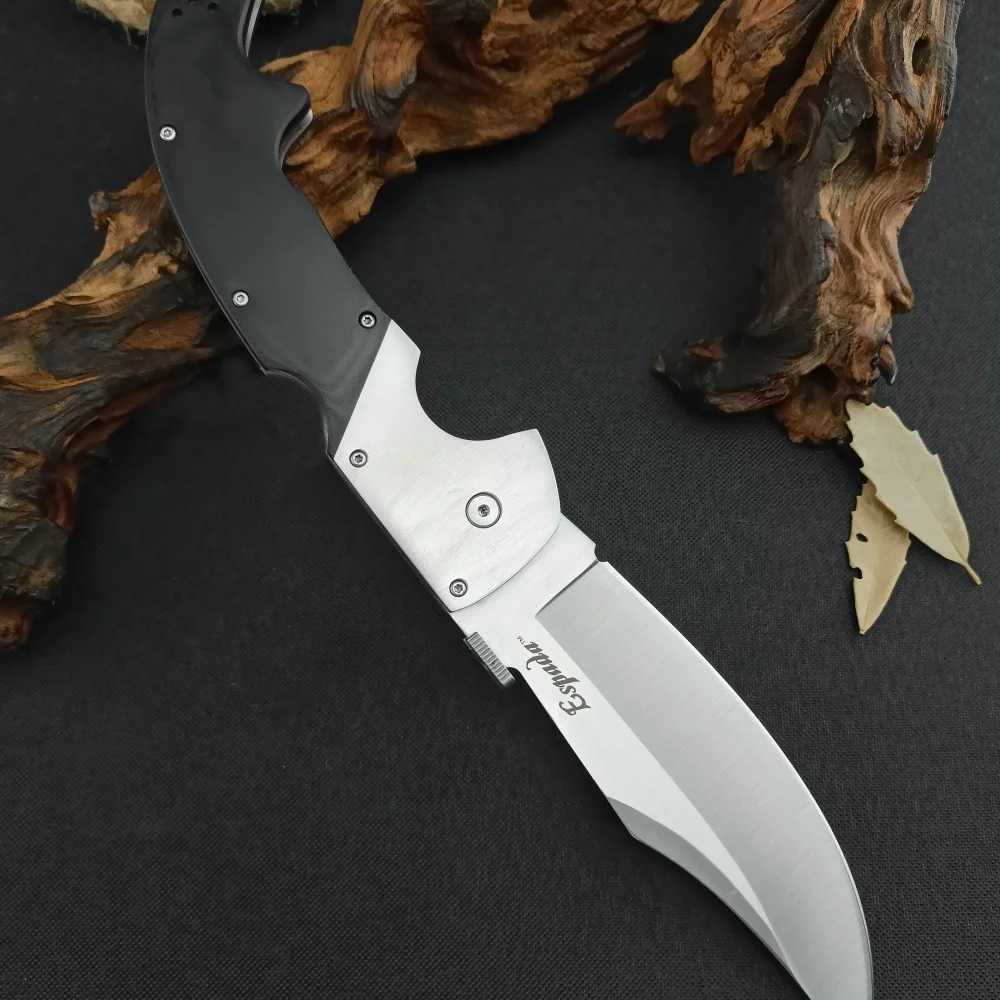 CD 62NCX Folding Knife 8Cr13Mov Blade G10 Handle Multi purpose Kitchen Knife Portable Fruit Knife Camping Barbecue Tool Y250329