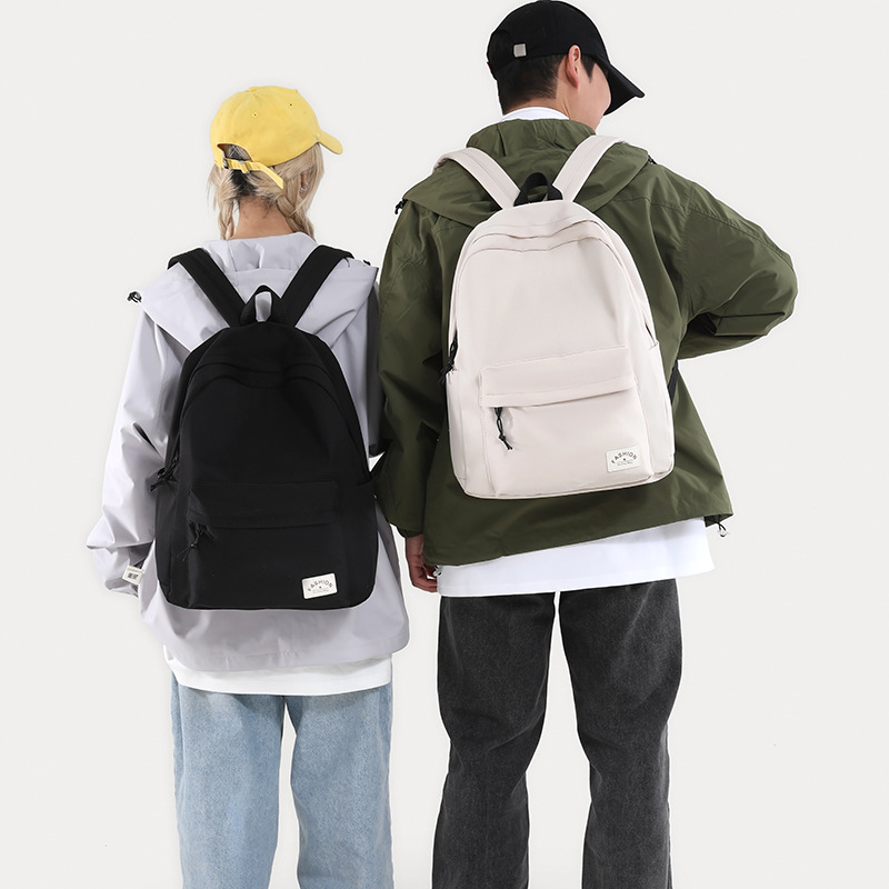 Backpack female simple leisure travel backpack junior high school students backpack men's and women's fashion trend backpack