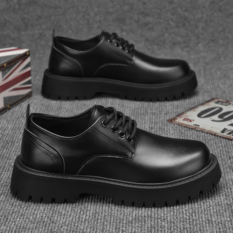 Free shipping 2025 Sneakers new men casual shoes fashion loafers thick soled waterproof trendy shoes