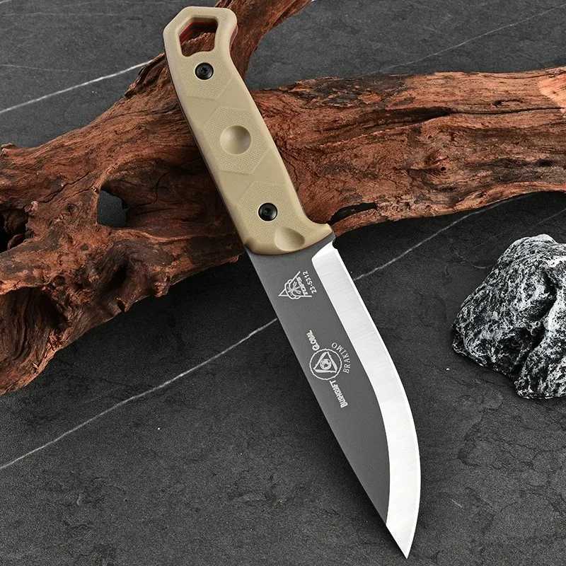 Outdoor multi-purpose military tactical knife EDC portable life knife camping survival knife sharp cutting knife Y250329