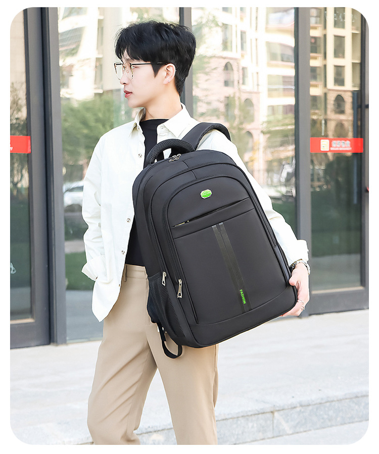 New backpack men's large capacity multi-layer commuter computer backpack Student backpack travel backpack 2025