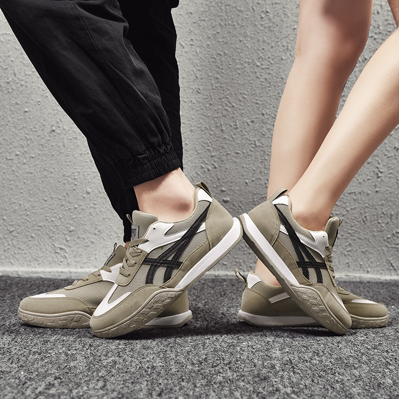 Free shipping designer shoes men women sport shoe black white coffee comfortable breathable wear-resisting outdoor casual shoe
