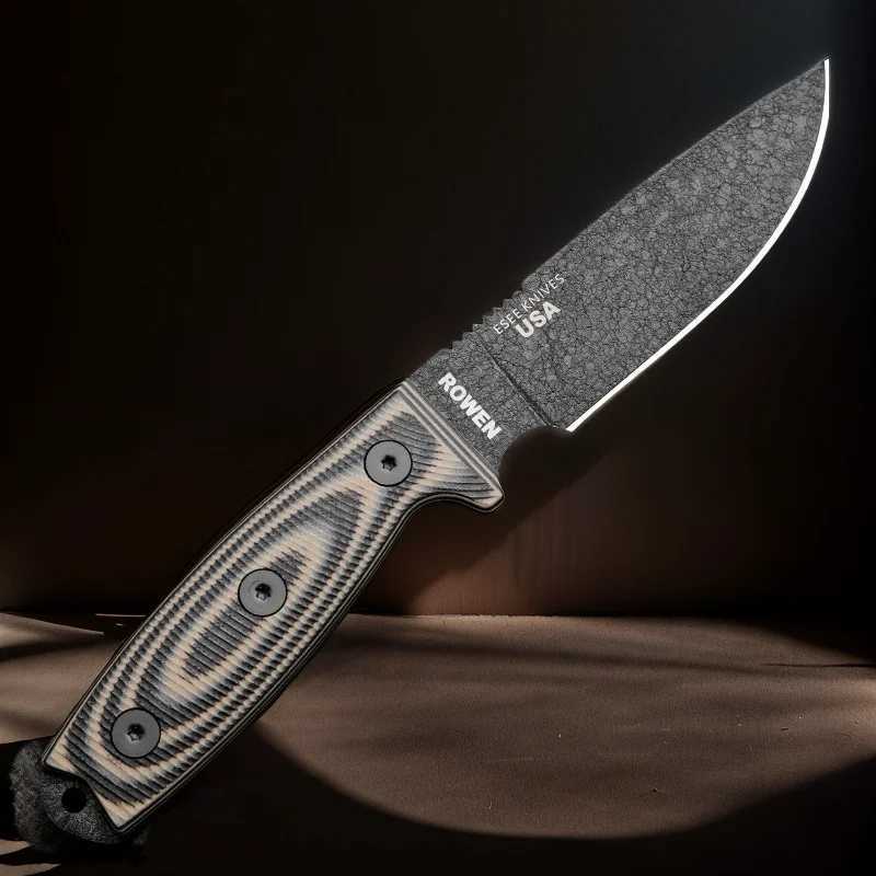 Fixed Blade Knife G10 Handles With Kydex Sheath Outdoor EDC Wild Survival Camping Hunting Hiking Hand Tools With Kydex SheathZ250329