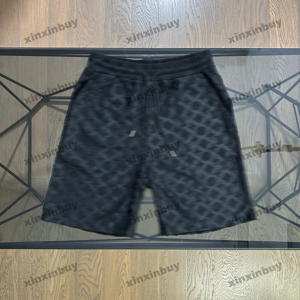 xinxinbuy Men women designer pant Towel embroidery letter jacquard cotton shorts Spring Casual pants Black blue green red S-XL