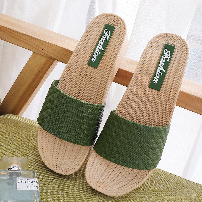 Designer Sandals New Fashion Shoes For Outdoor Wear Slanted Heel Thick Sole Design Solid Color Single Line Women's Sandals Outdoor Beach Women 
