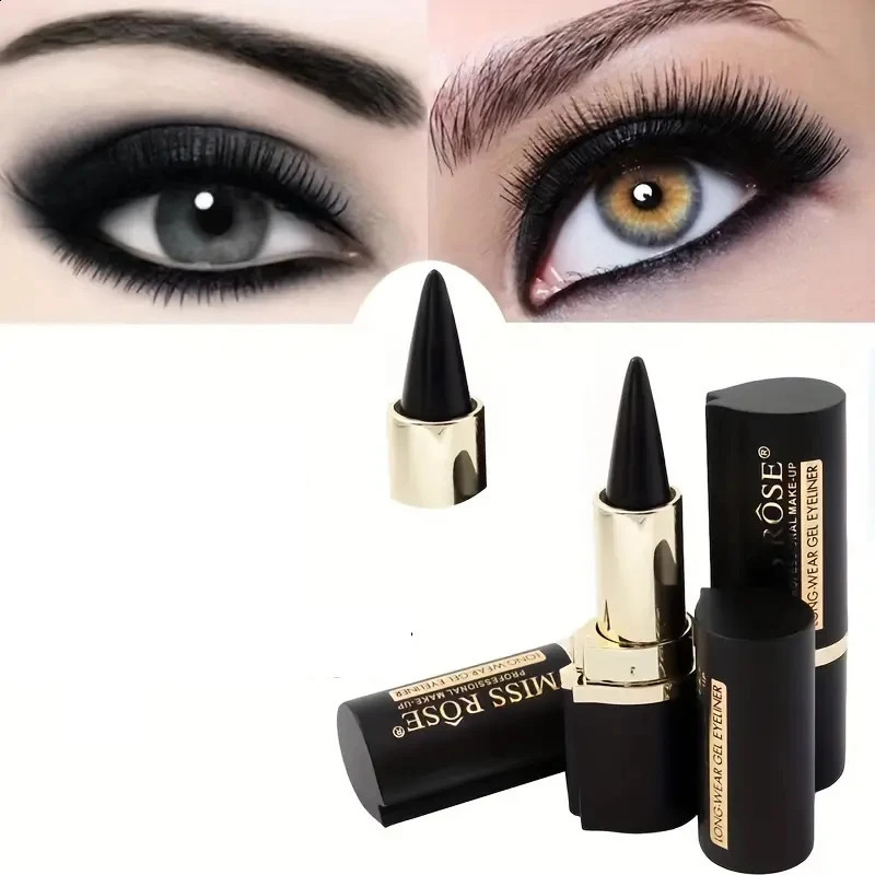 Creamy texture eyeliner pen 1 Count2 Counts Easy Coloring Sweat Proof High Pier Pencil Daily Makeup Accessories for Women and Gi 250325
