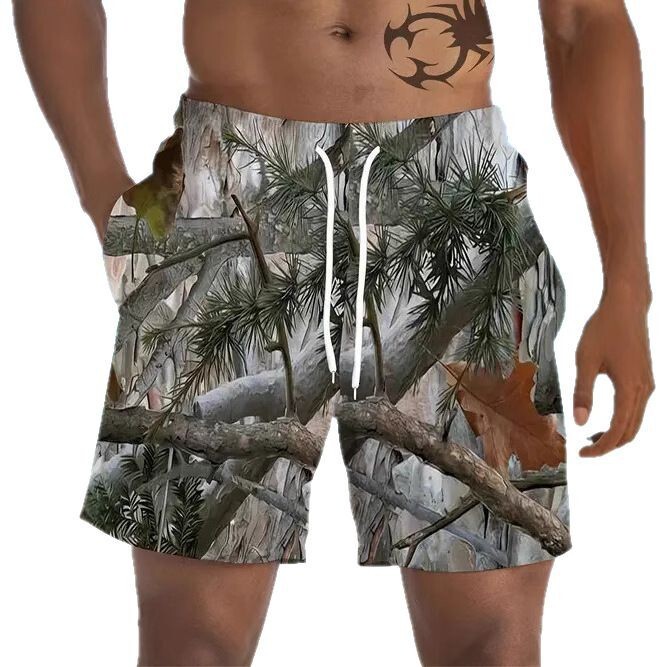Top quality Brand High Quality New Style Free Delivery Designer Bag 2025 Summer Men's Quick Drying Beach Half Swim Pants, Black Casual Shorts