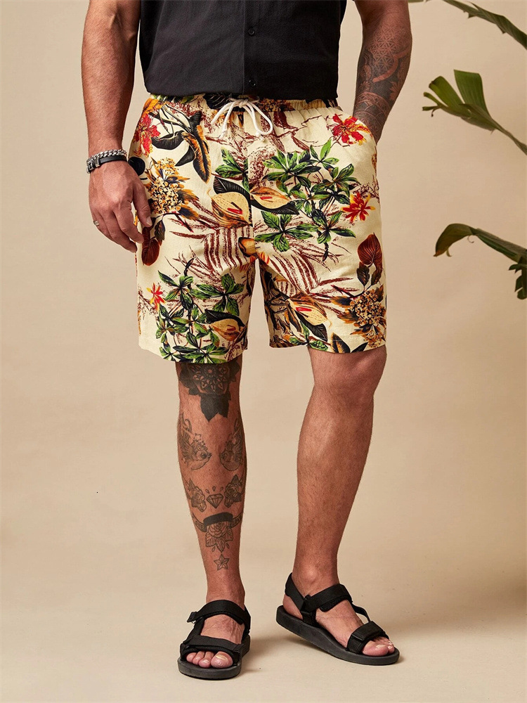 Designer 2025 Beach Swimming Pants Men's Five Point Anti Awkwardness Quick Drying Shorts Can Be Washed Into Water, Loose Fit For Soaking In Hot S