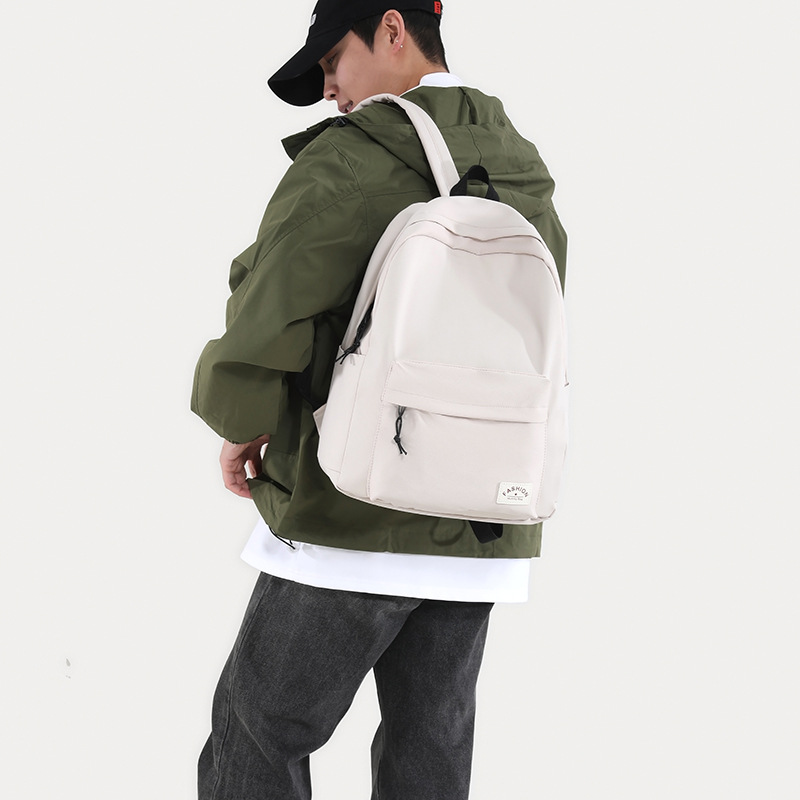 Backpack female simple leisure travel backpack junior high school students backpack men's and women's fashion trend backpack