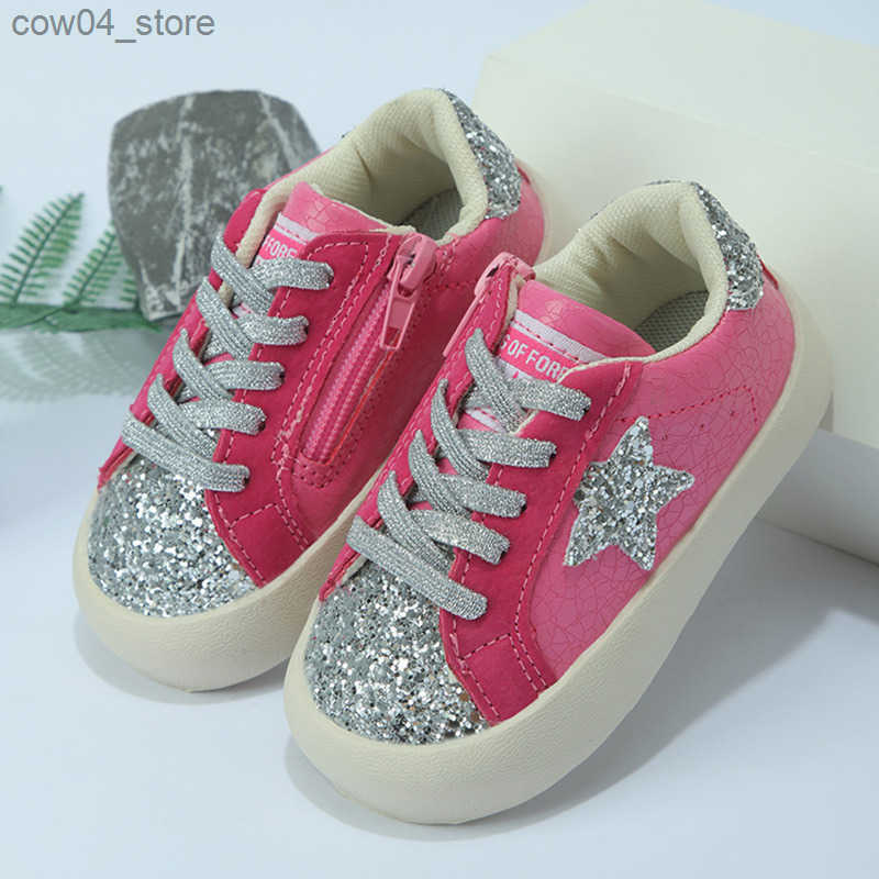 Athletic Outdoor Bright Star Dirty Childrens Soft Soled Board Baby Sports Spring and Summer Casual Shoes Girls s Y250330VP0M XJ260303