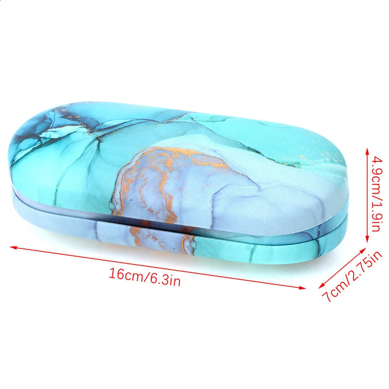 2-in-1 double-layer glasses case contact lens case mens creative double-layer glasses case glasses case 250325