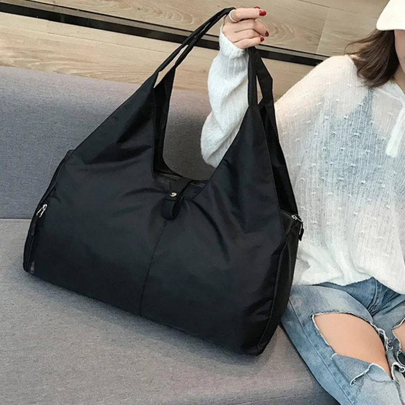 Yoga Mat Bag Womens Fitness Handbag Training Sac De Sports Swimming Travel Luggage Bag Dry Wet Separation Sports Shoulder Bag 250327