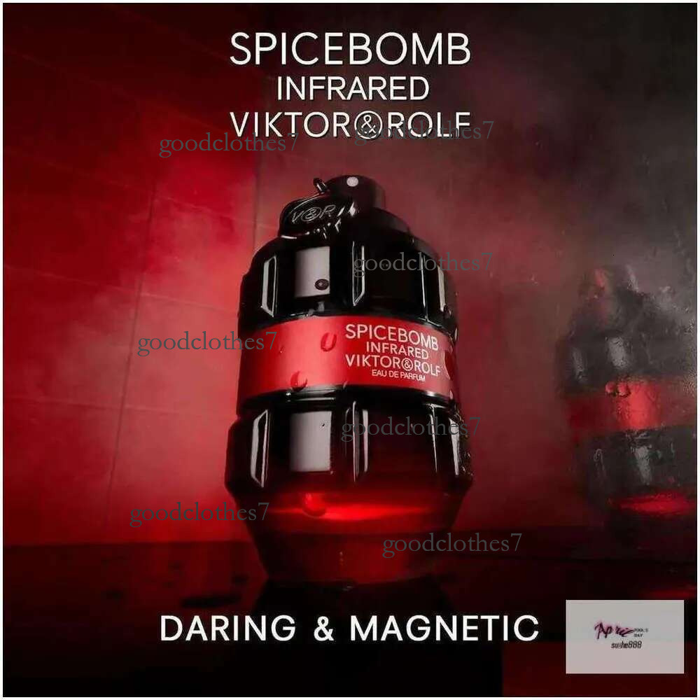 Solid Perfume Viktor Rolf Spicebomb Infrared Eau Parfum Woody Spicy Cologne For Men With Notes Of Leather Cinnamon 3 Fl Oz Drop De Otylz