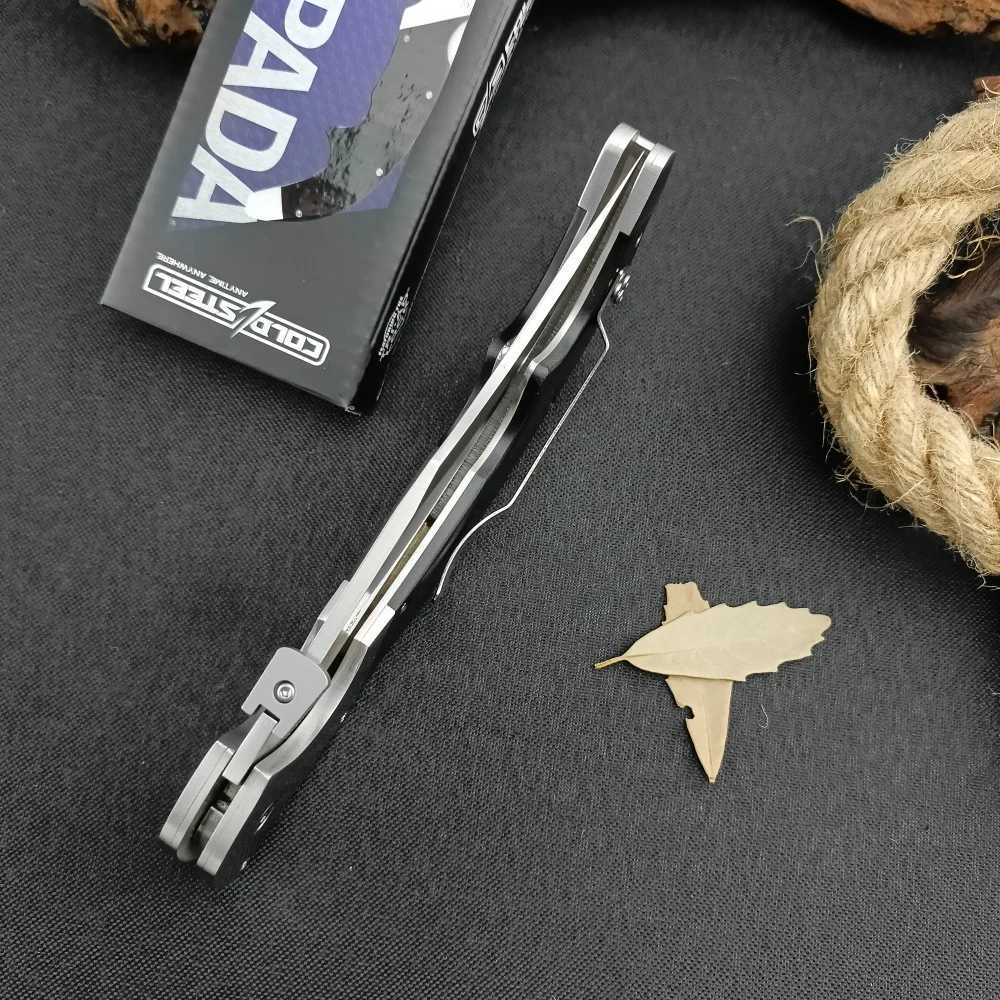 CD 62NCX Folding Knife 8Cr13Mov Blade G10 Handle Multi purpose Kitchen Knife Portable Fruit Knife Camping Barbecue Tool Y250329