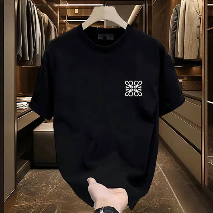 Men Women T-Shirts Tees Casual Short Sleeve Summer Cotton Designer Tops Streetwear Asian Si