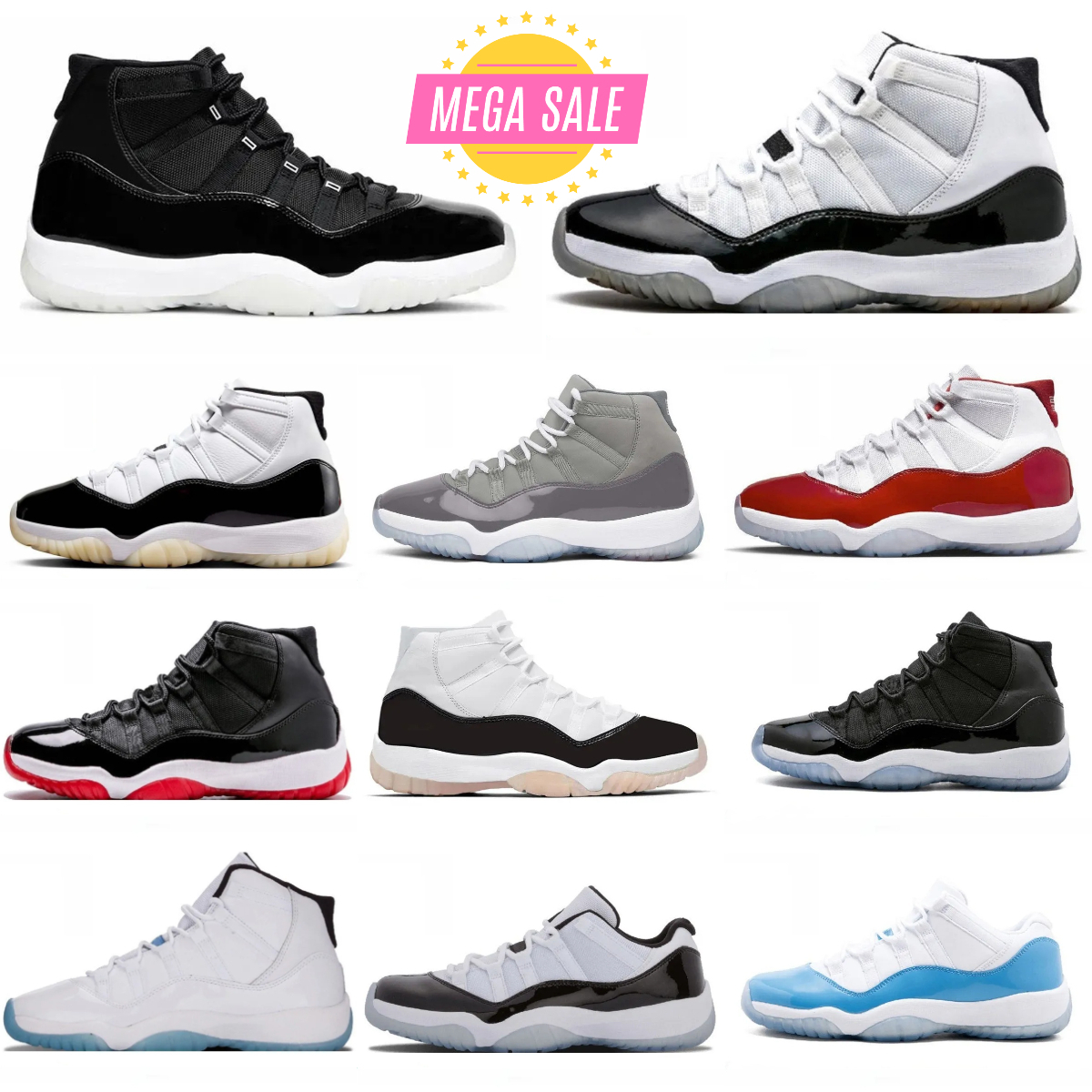 Mens J11 11 Basketball Sports Shoes Trainer 11s Bred Concords 45 Velvet Gold Sail Cherry Midnight Navy Cool Cement Grey Gamma Blue Space Olive Women Outdoor Sneakers