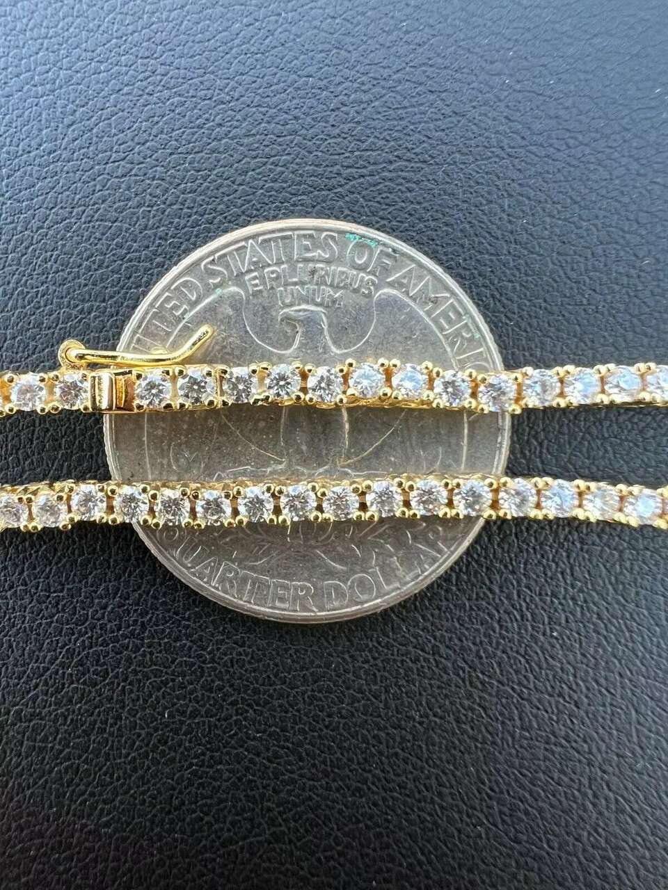 Wholesale 3mm 925 Silver Zircon Moissanite Tennis Chain Bracelet Necklace