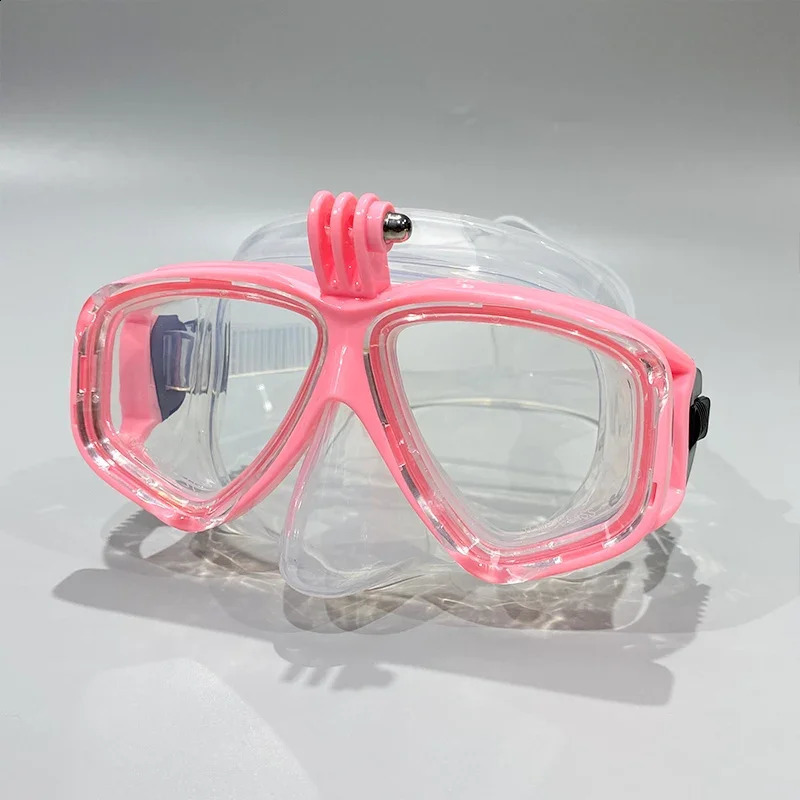 Professional underwater diving mask scuba goggles suitable for small sports camera fully dry 250321