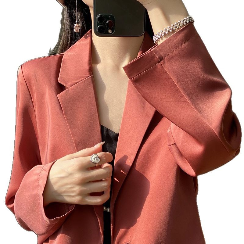 Y329Stylish Korean Version Student Suit with Temperate Design - Ideal for Spring and Autumn Wear