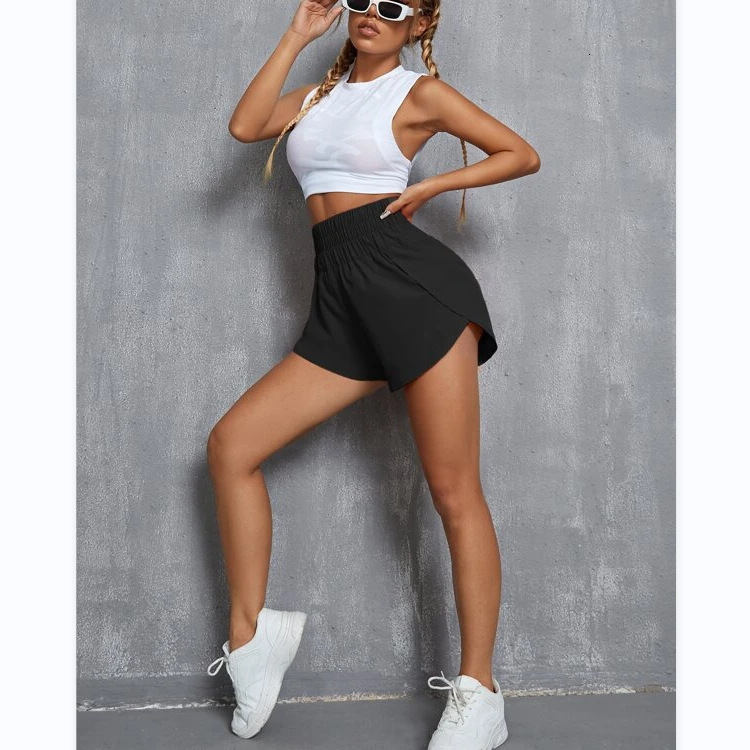 Top Quality Brand High Quality New Style Free Delivery Designer Bag 2025 Spring/summer New Women's High Waist Elastic Loose Fit Sports Casual Sho