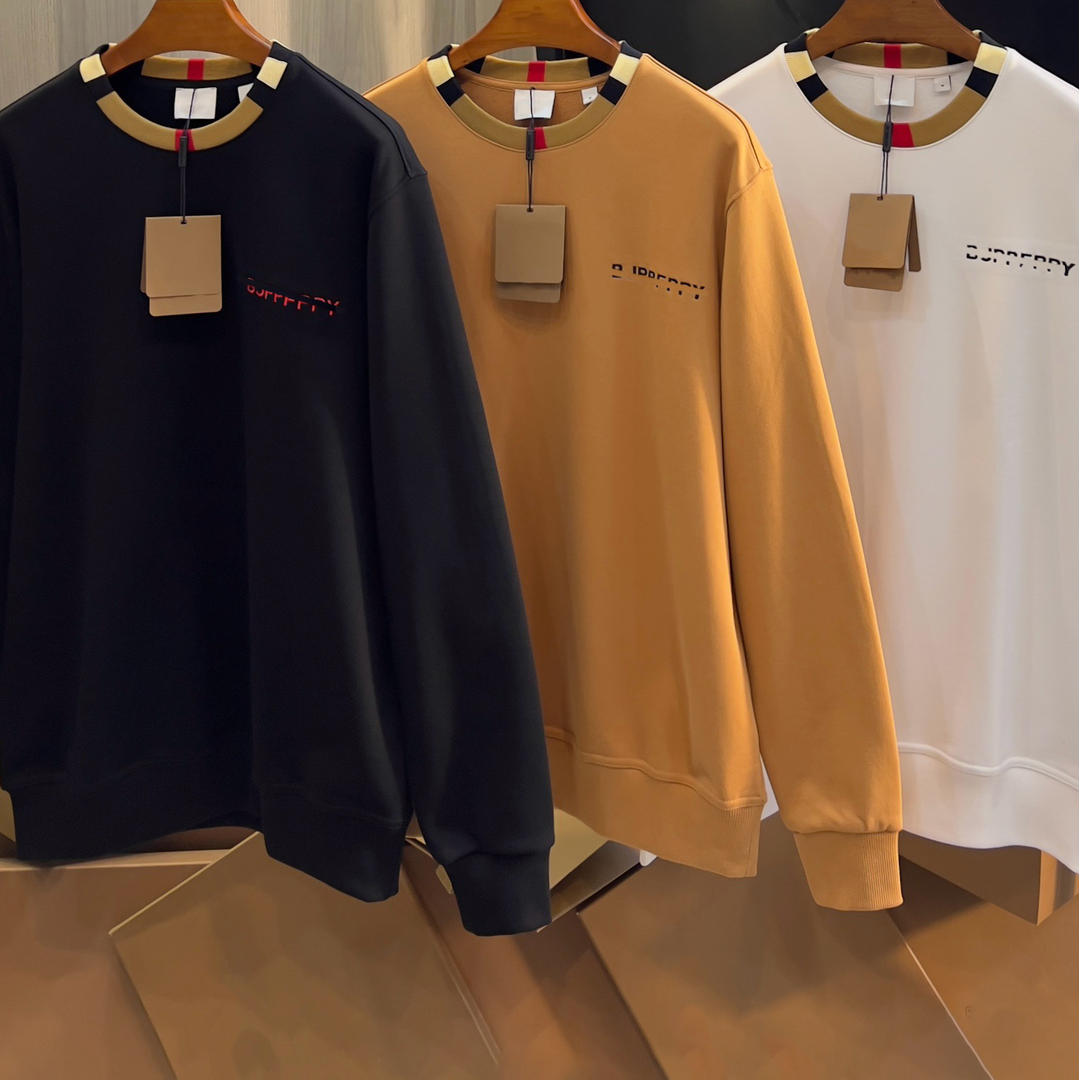 high quality mens designer mens fashion clothing mens hoodie color blocked letter embroidery round neck long sleeved hoodie unisex couples outfit