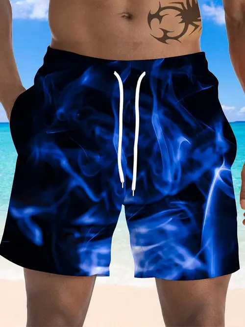 Top quality Brand High Quality New Style Free Delivery Designer Bag 2025 Summer Men's Quick Drying Beach Half Swim Pants, Black Casual Shorts